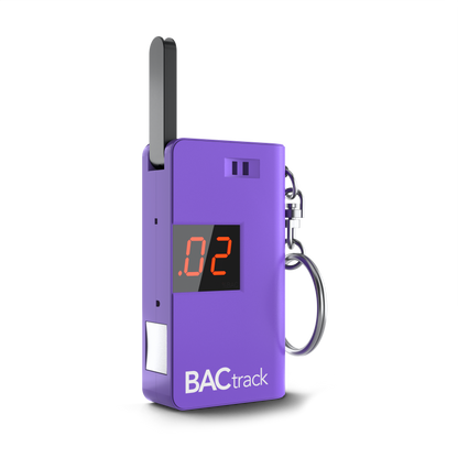 BACtrack Keychain - Purple