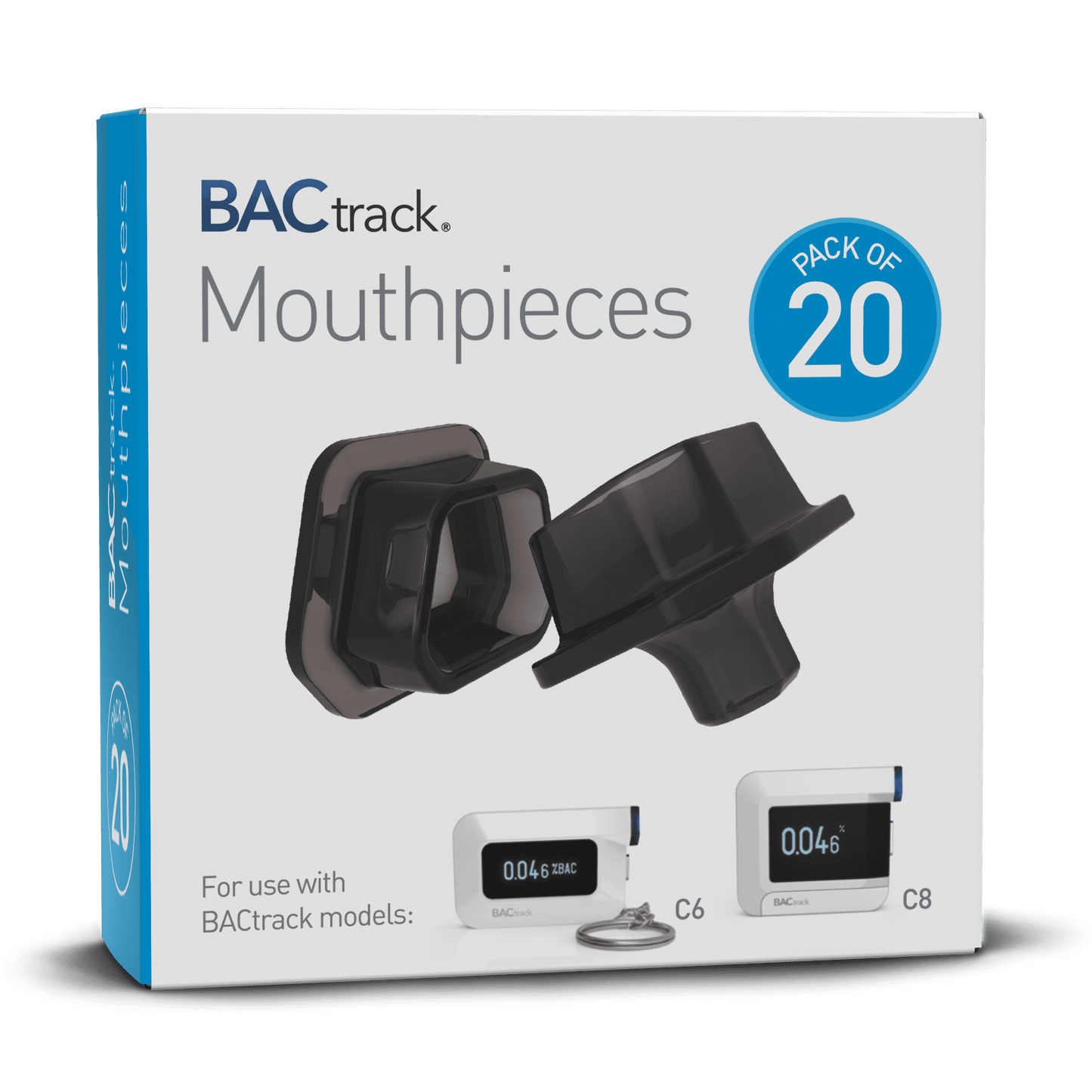 BACtrack C-Series Breathalyzer Mouthpieces