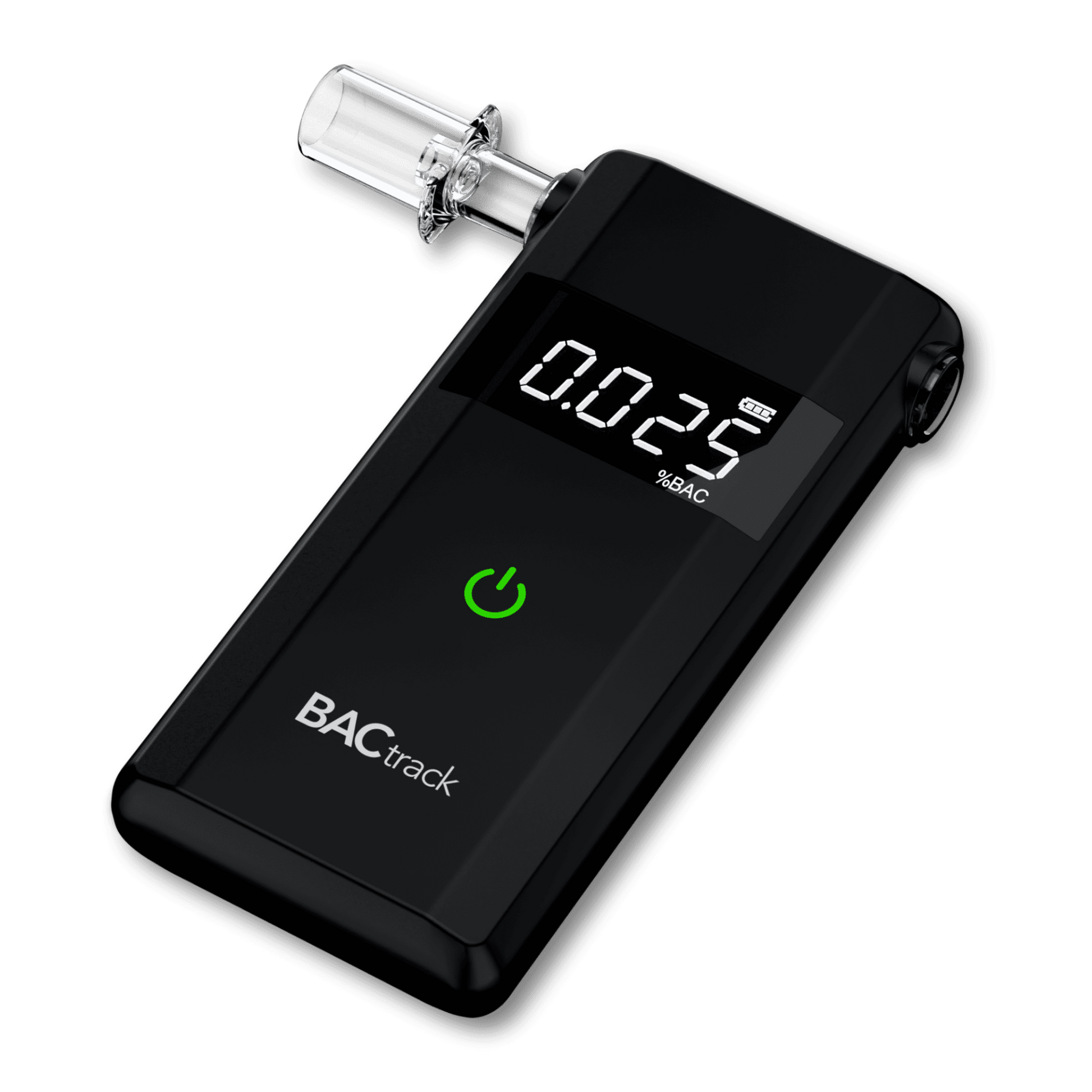 BACtrack Scout Breathalyzer angled