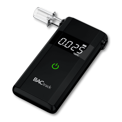 BACtrack Scout Breathalyzer angled